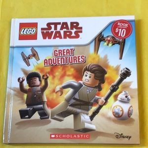 ☘️2 for $10 Sale☘️Disney Lego Hardcover Star Wars Book excellent clean, etc